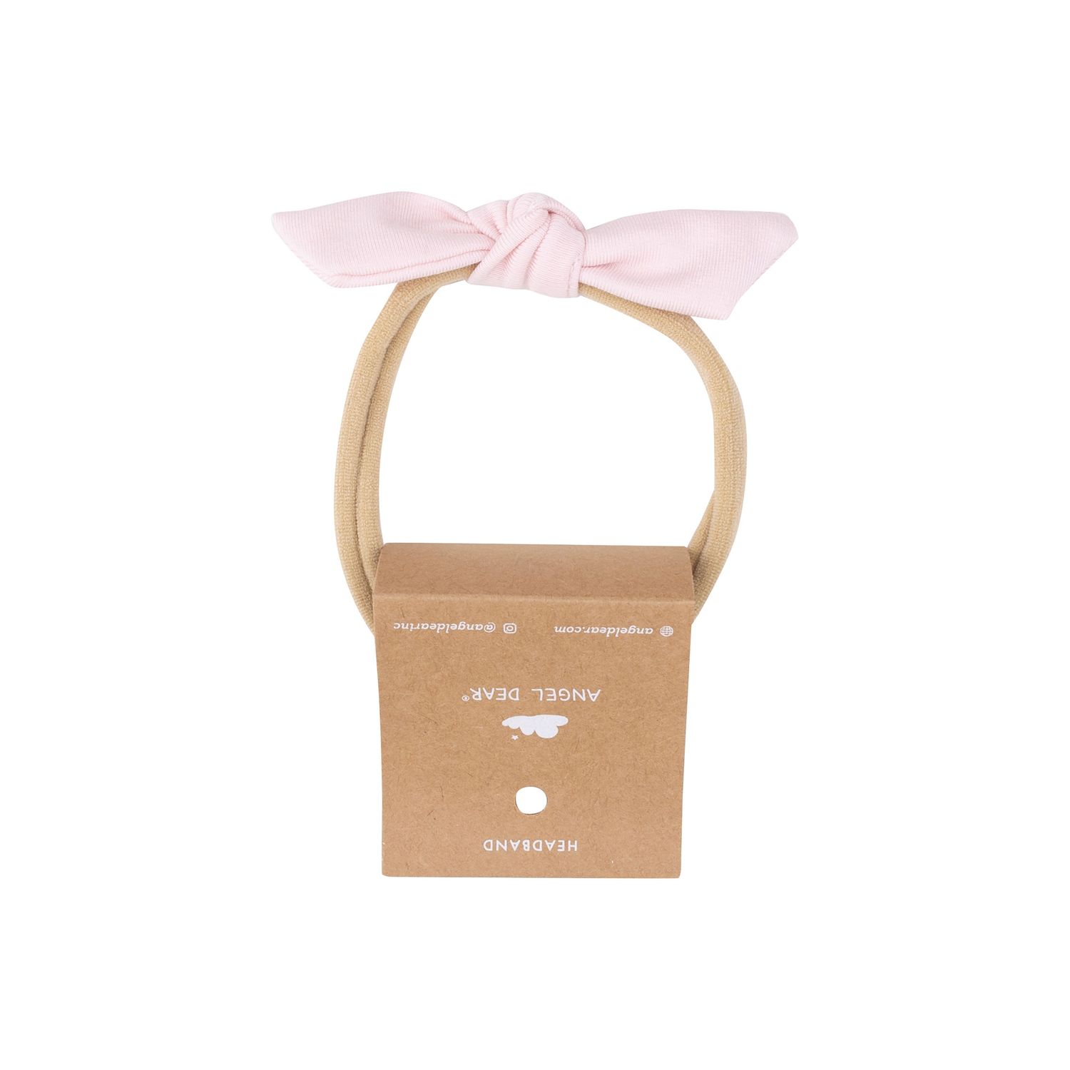 Classic Pink Bow Headband