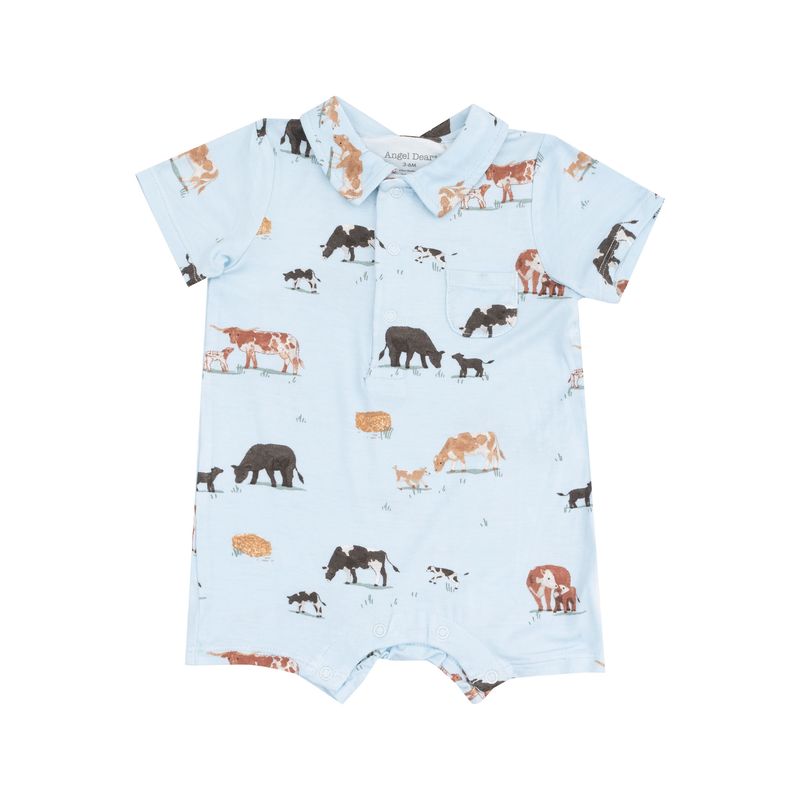 Cow Family Polo Shortie