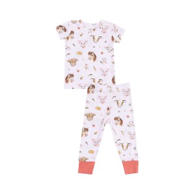 Vintage Animal Faces Loungewear Set