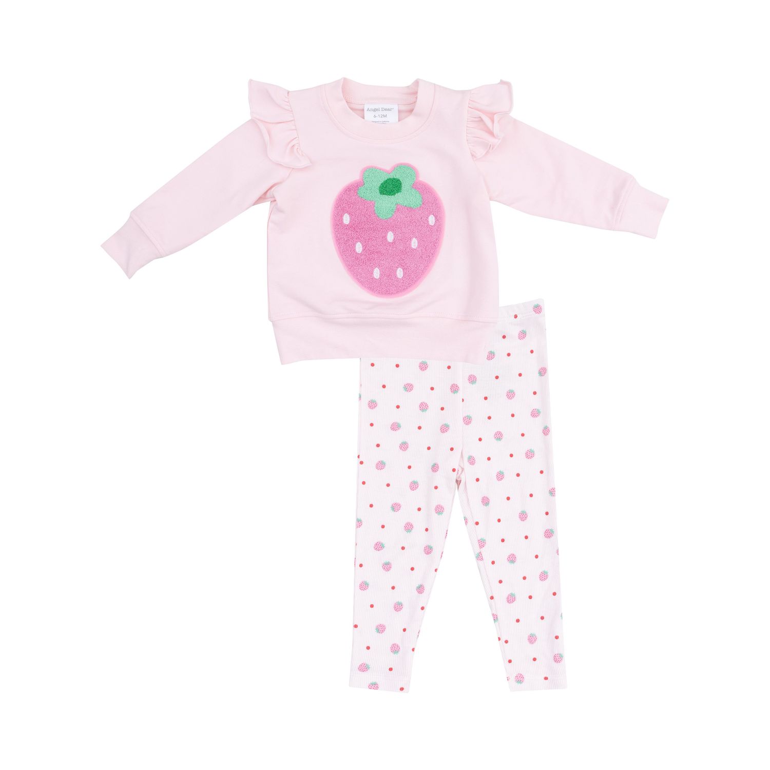 Strawberry Sweatshirt + Leggings, Size: 6-12M