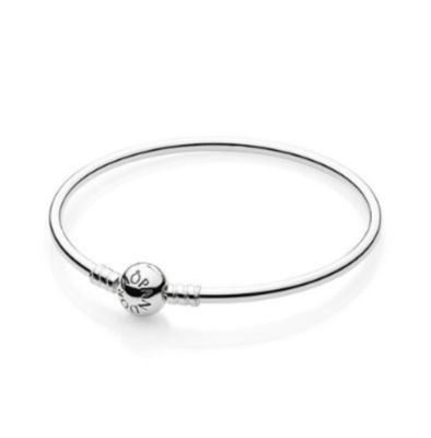 PANDORA™ Moments Silver Bangle Bracelet