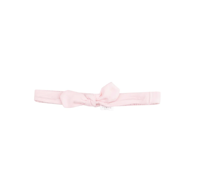 Solid Classic Pink Knot Headband