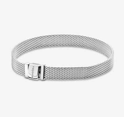PANDORA™ Reflexions Mesh Bracelet Sterling Silver