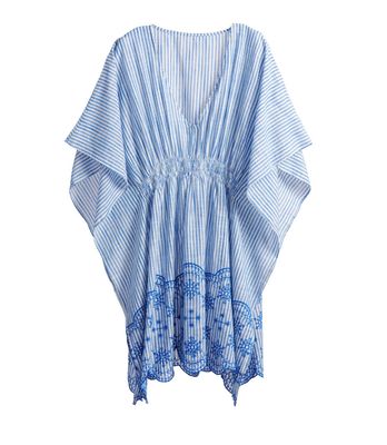 Laura Swimsuit Cover-Up | Blue, Size: S