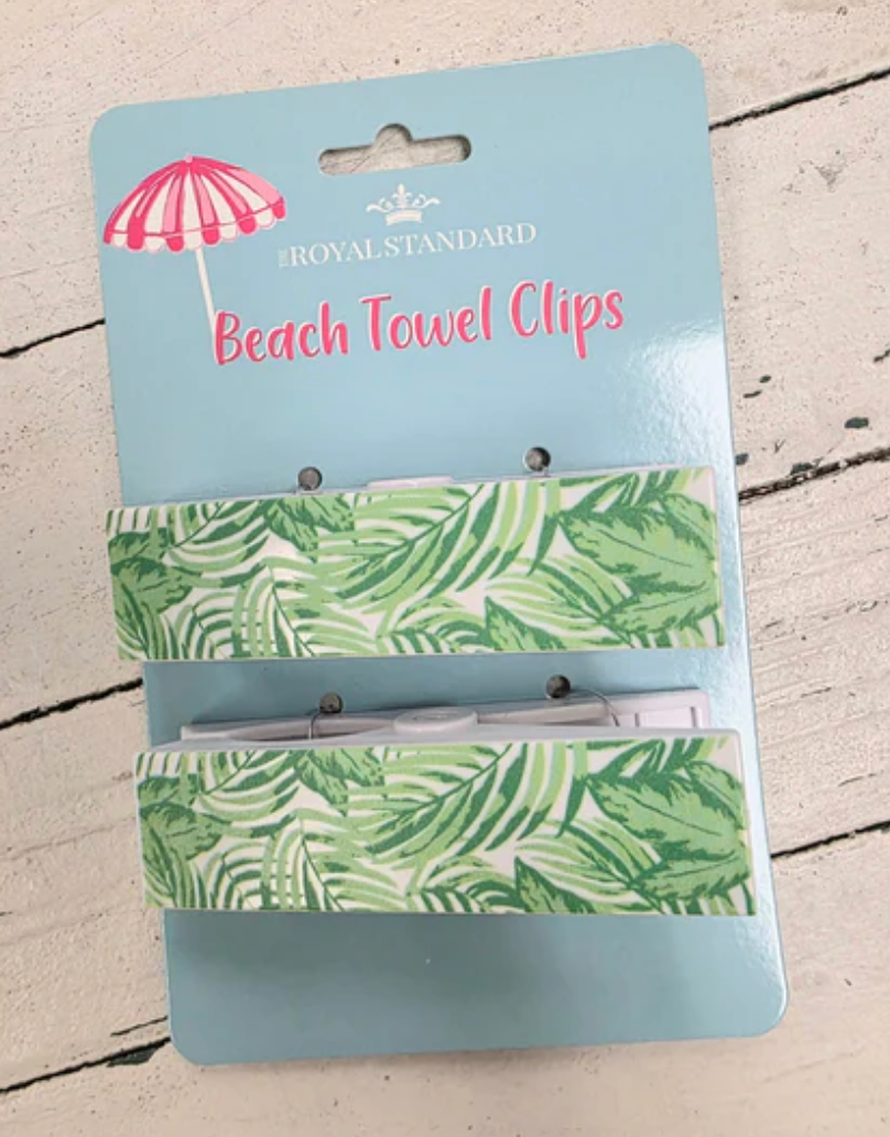 Tamarindo Beach Towel Clips Margarita/Lime/Kelly
