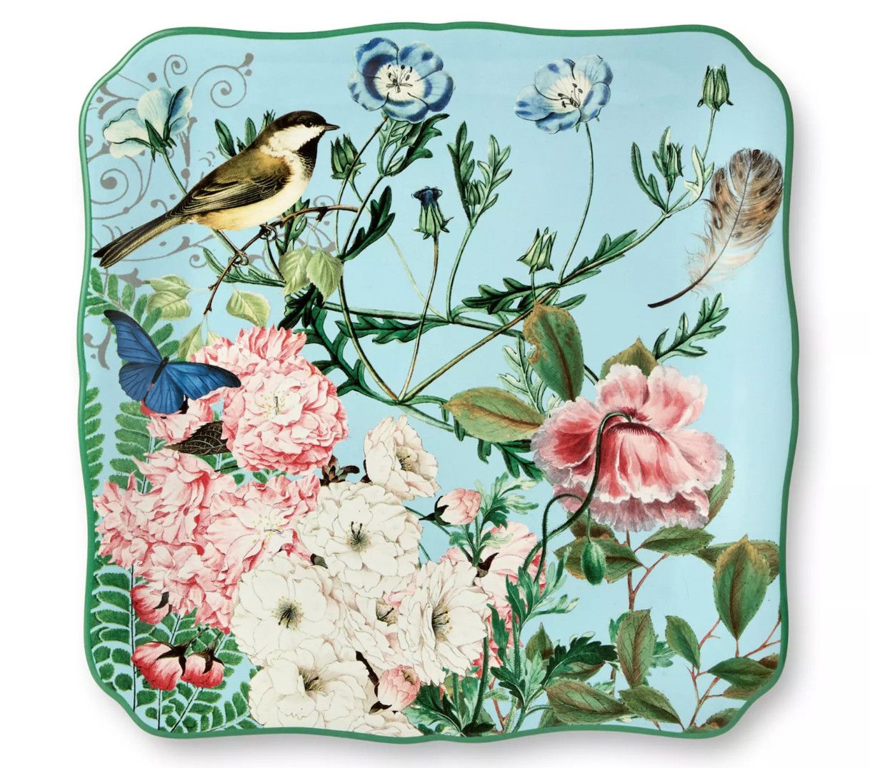 Flora Square Platter
