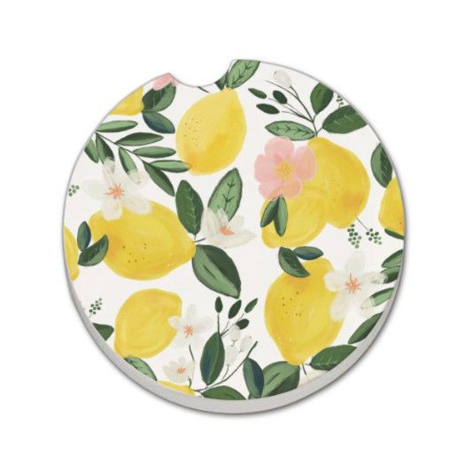 Lemons on the Vine Car Coaster