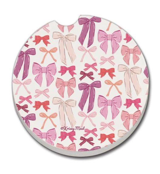 Mixed Bows Car Coaster