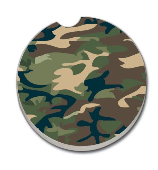 Camo Car Coaster