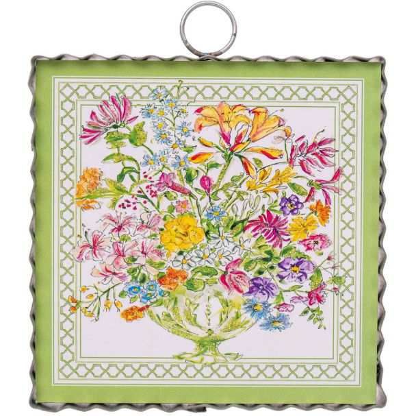Round Top© Attachment | Mini Beck&#39;s Green Floral Arrangement