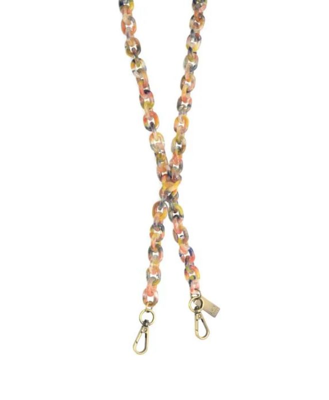 42&quot; Multi Lucite Cable Chain Strap