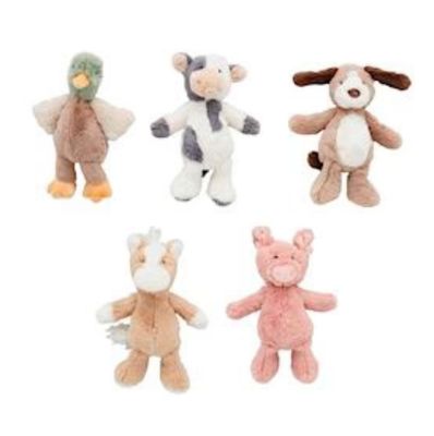 Farm Plush Rattles