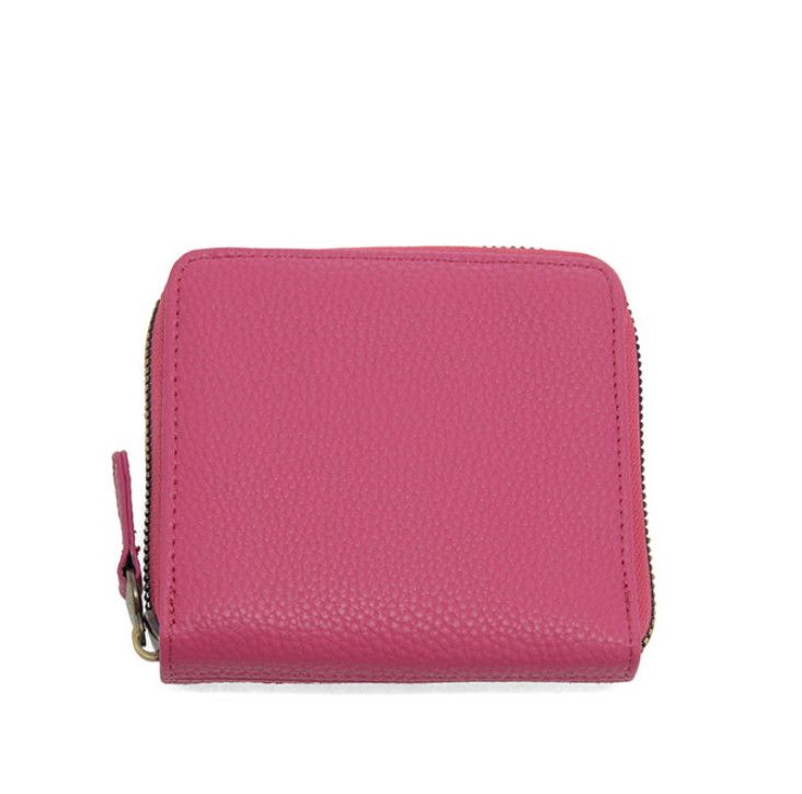 Palmer Square Zip Around Wallet, Color: Magenta