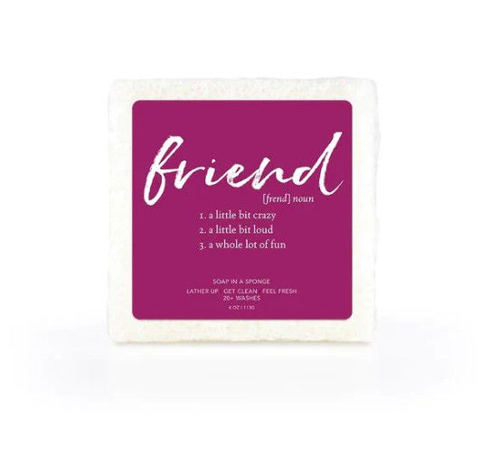 The Caren Soap Sponge, Color: Friend
