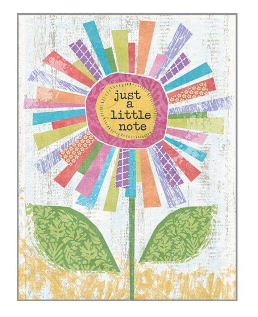 Big Colorful Daisy Thinking of You Card