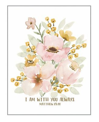 With You Always Scripture Card