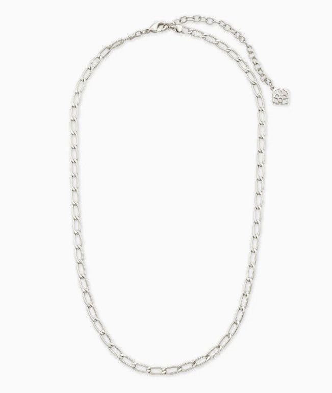 The Merrick Chain Necklace, Color: Silver