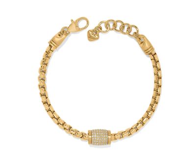Meridian Solis Station Gold Bracelet