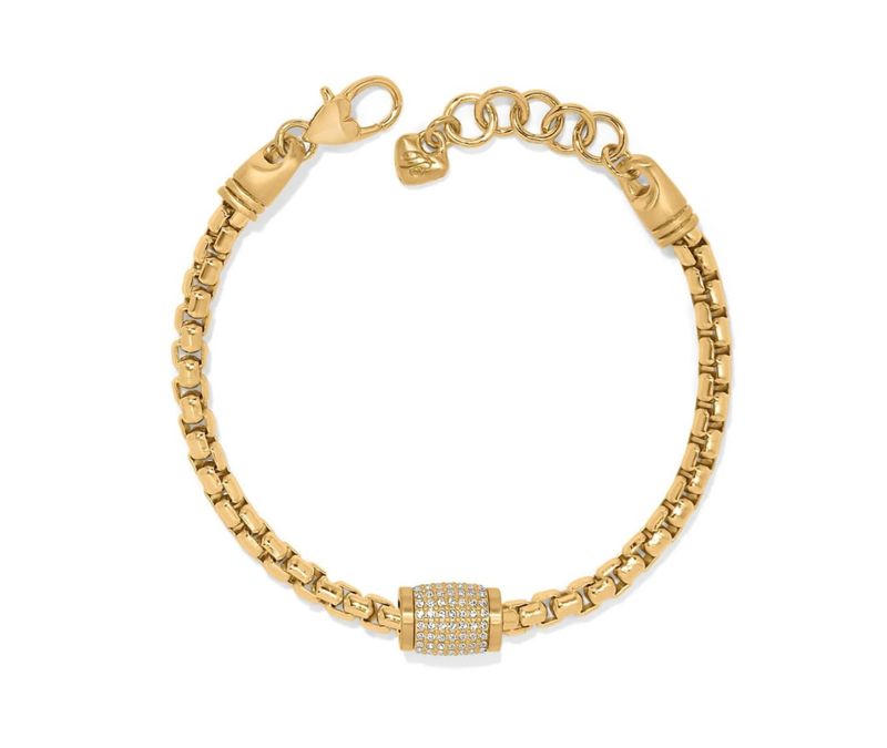 Meridian Solis Station Gold Bracelet