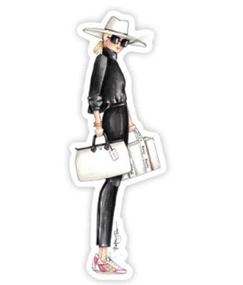 &quot;Bizzy&quot; Brittany Fuson™ Sticker