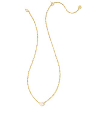 The Cailin Pendant Gold Champagne Opal Crystal