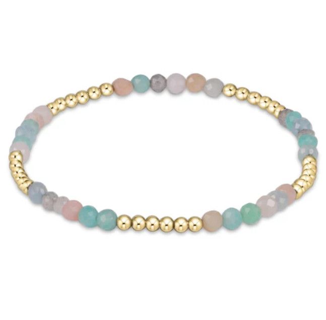 Blissful Pattern 2.5mm Bead Bracelet Hot Mess SS25