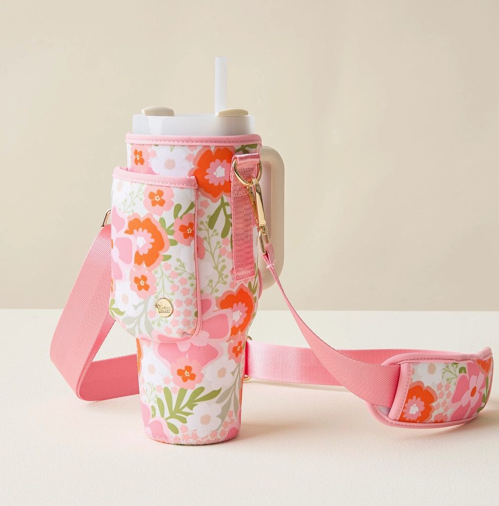 Tumbler Sling | Beyond Blooms Pink Orange