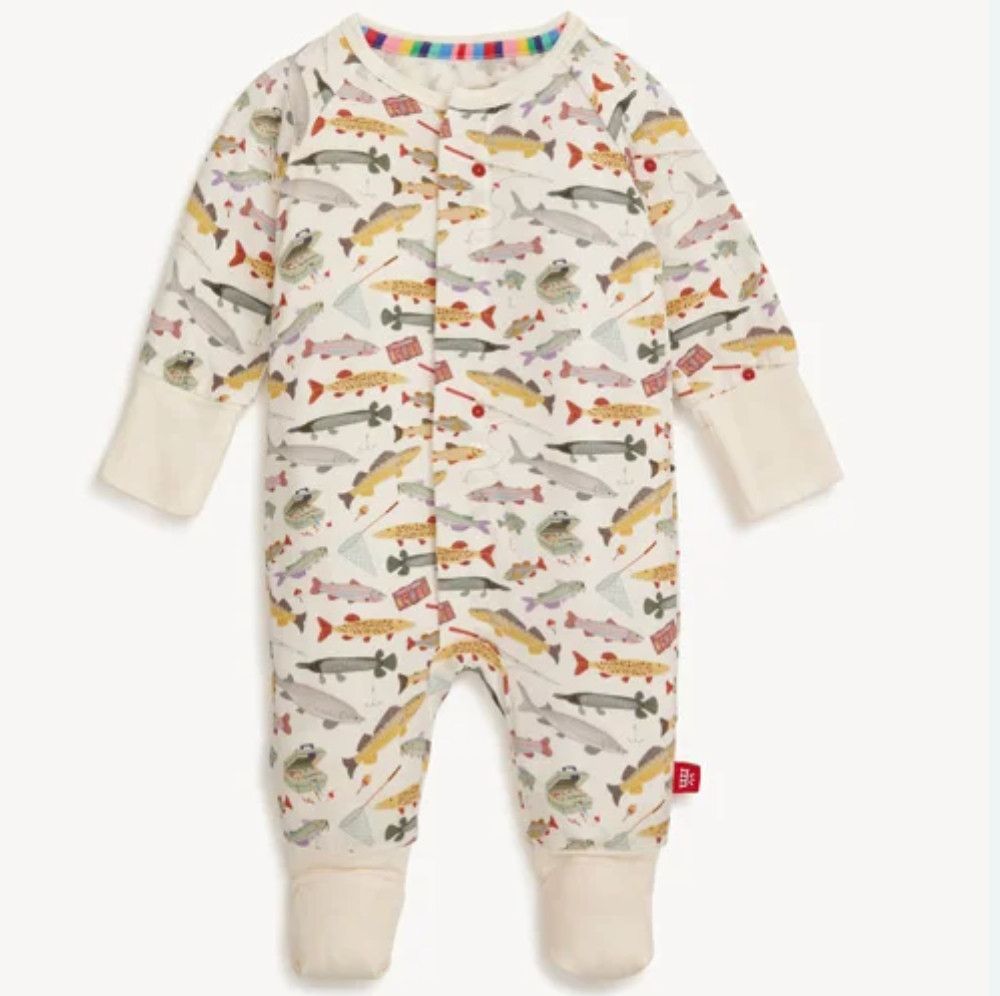 Reel Good Time Footie, Size: 0-3M