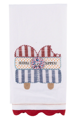 Hooray Summer Popsicles Tea Towel