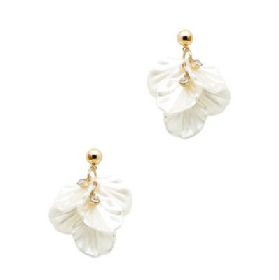 The Pookie Earrings | White