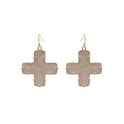 The Virdie Earrings | White