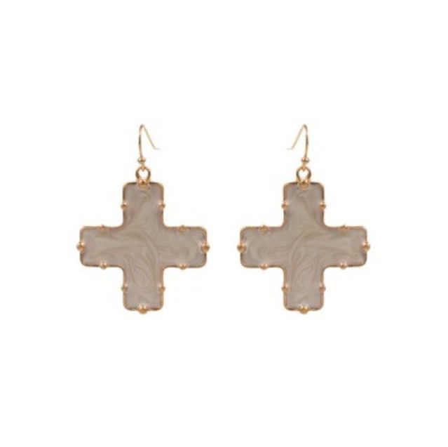The Virdie Earrings | White