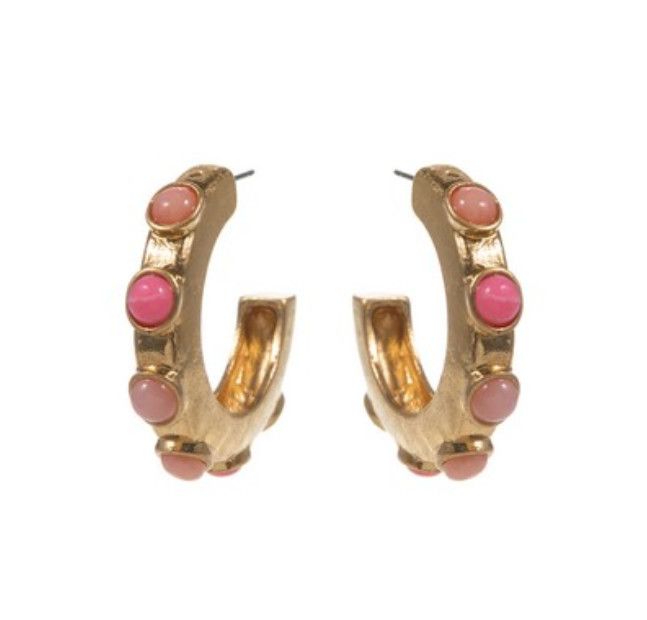 The Tatum Earrings | Pink Multi