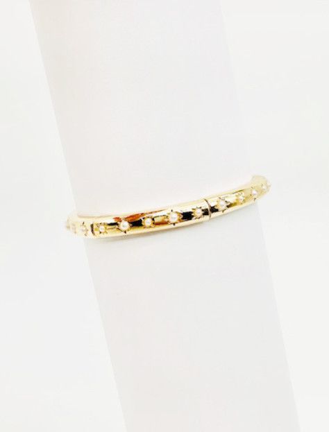 The Holy Pearl Bracelet | Gold