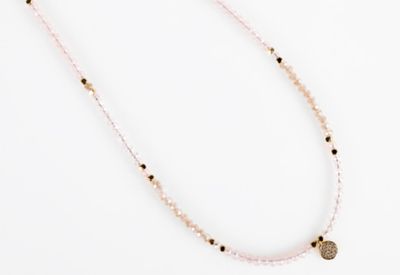 The Bitsy Necklace | Light Pink