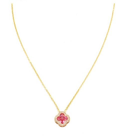 The Eliza Necklace | Pink
