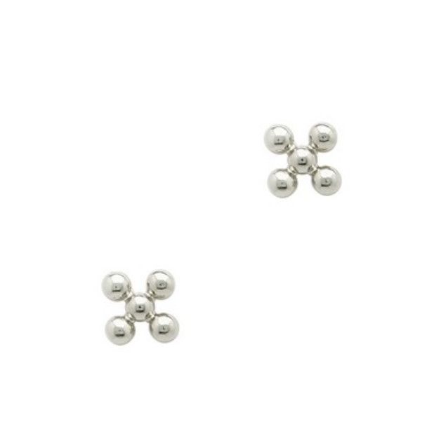 The Zam Earrings, Color: Silver