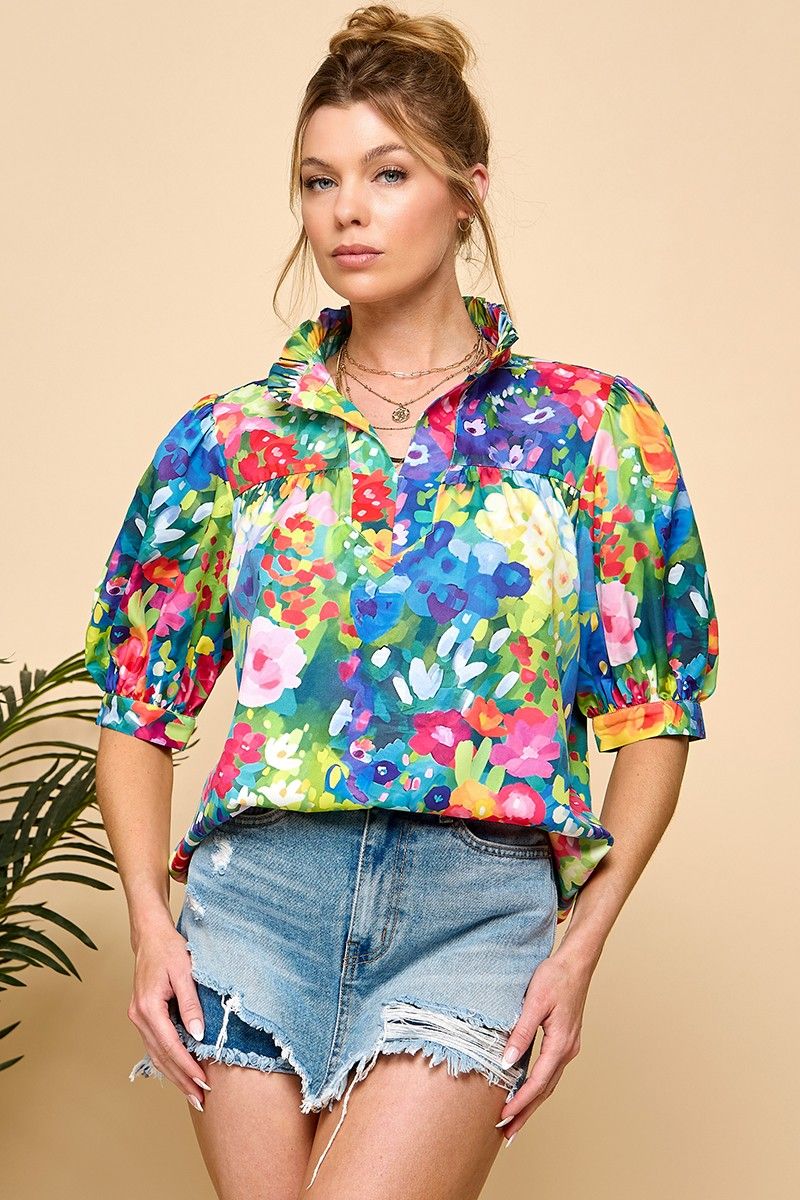 The Poppie Top, Size: S