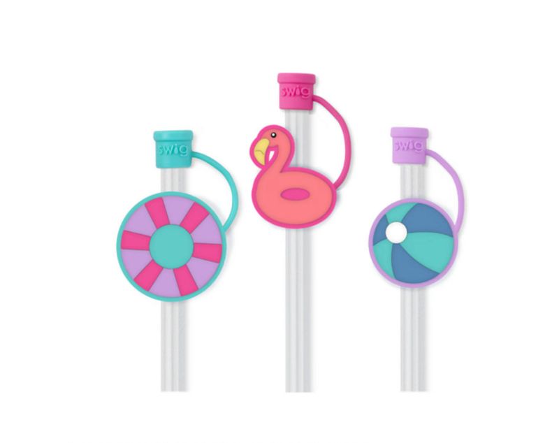 Errbody in the Pool Straw Topper Set