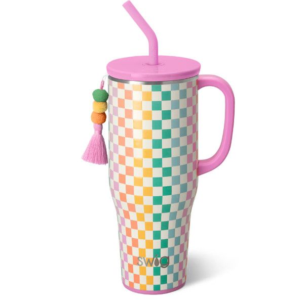 Swig Check Mate Collection, Size: Mega Mug 40oz