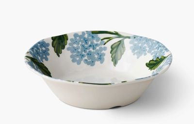 Rifle Paper Co. Hydrangea Melamine Bowls Set of 4
