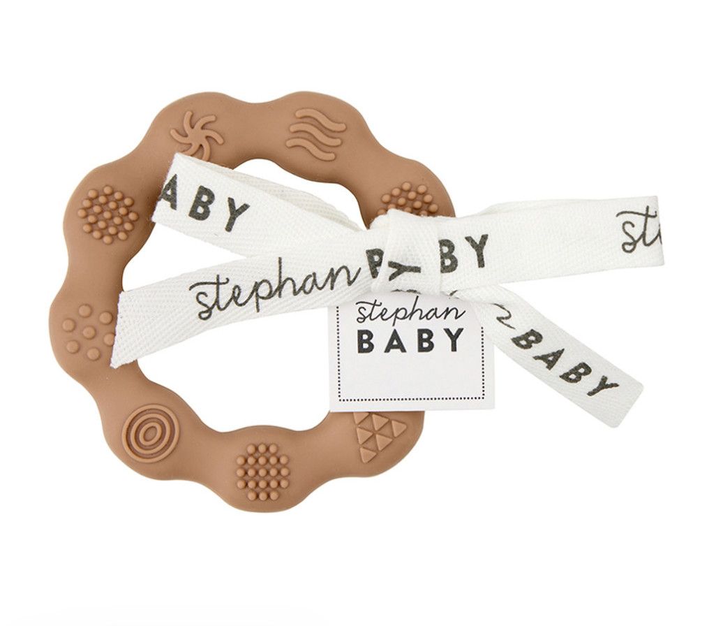 Silicone Teether, Color: Brown