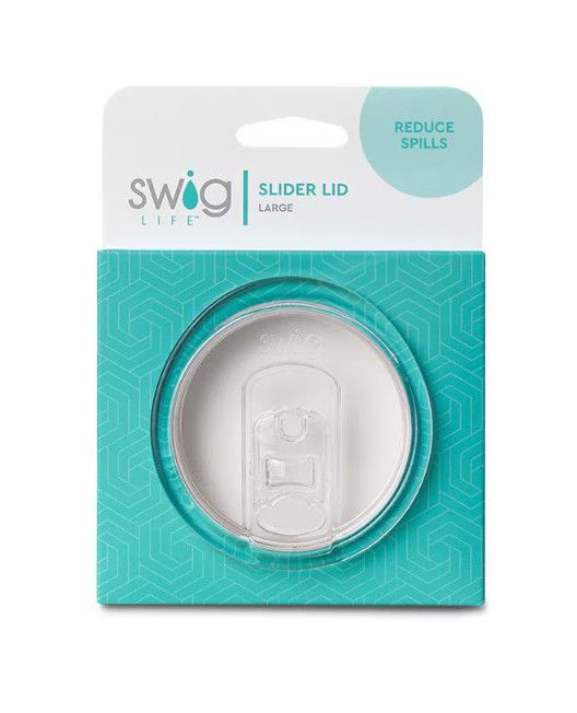 Swig Clear Slider Lid, Size: Large