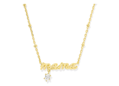 The Mama Crystal Pendant Necklace