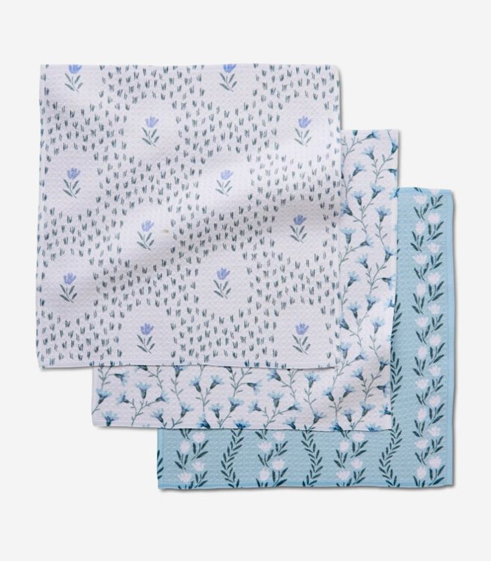 Trailing Farmhouse Florals Dishcloth Set