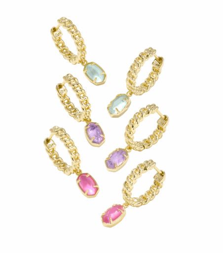 The Emilie Gold Huggie Earring