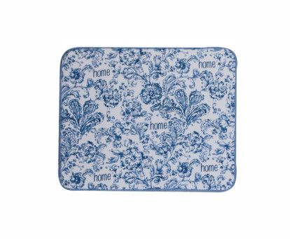 Bohemian Blue Drying Mat