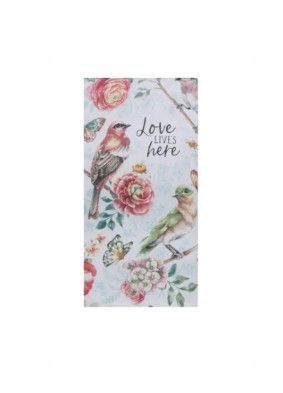 Love Lives Here Tea Towel