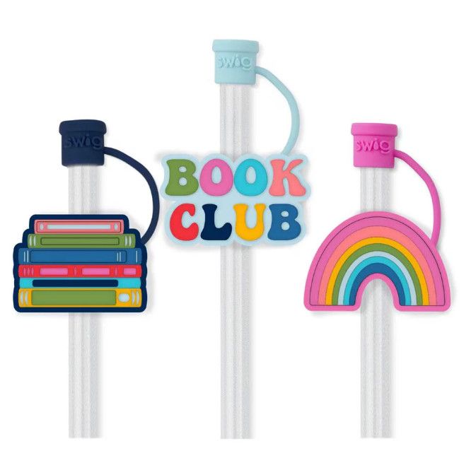 Swig Book Club Collection, Size: Straw Topper Set