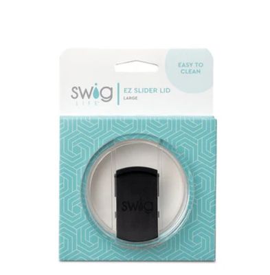 Swig Black EZ Slider Lid